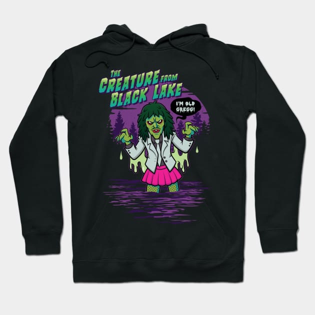 The Creature From Black Lake Hoodie by ODEN Studios